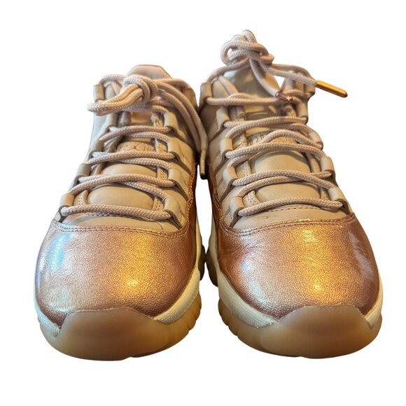 Air Jordan 11 Retro Low Rose Gold Women's Size 9 Sneakers - Picture 2 of 15